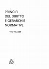 Research paper thumbnail of PRINCIPI DEL DIRITTO E GERARCHIE NORMATIVE