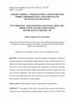 Research paper thumbnail of Cidade à deriva – inquietações e apontamentos sobre a reprodução e a fragmentação do espaço em Recife/PE