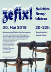 Research paper thumbnail of zefix! Kollektive Kreuzlektüren. Eine wissenschaftliche Performance vor der LMU