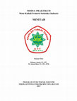 Research paper thumbnail of MODUL PRAKTIKUM Mata Kuliah Praktek Statistika Industri MINITAB PROGRAM STUDI TEKNIK INDUSTRI SEKOLAH TINGGI TEKNIK IBNU SINA BATAM 2017