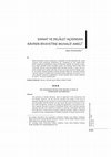 Research paper thumbnail of SIHHAT VE DELÂLET AÇISINDAN RÂVİNİN RİVAYETİNE MUHALİF AMELİ / The Contradictory Practice of the Narrator in Terms of Authentication and Implication