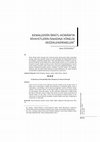 Research paper thumbnail of KEMALEDDİN İBNÜ'L-HÜMÂM'IN RİVAYETLERİN İSNADINA YÖNELİK DEĞERLENDİRMELERİ / Evaluations of Kamaladdin İbnu’l-Humam for İsnad of Rivayât