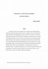 Research paper thumbnail of HEGEMONYA VE SİVİL TOPLUM İLİŞKİSİ