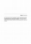 Research paper thumbnail of Las consecuencias de los movimientos sociales: Capacidad de agencia y organización social, razones para un debate