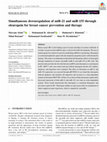 Research paper thumbnail of Simultaneous downregulation of miR-21 and miR-155 through oleuropein for breast cancer prevention and therapy