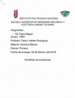 Research paper thumbnail of INSTITUTO POLITÉCNICO NACIONAL ESCUELA SUPERIOR DE INGENIERÍA MECÁNICA Y ELÉCTRICA UNIDAD TICOMÁN Integrantes