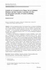 Research paper thumbnail of Symbols are Grounded not in Things, but in Scaffolded Relations and their Semiotic Constraints (Or How the Referential Generality of Symbol Scaffolding Grows Minds