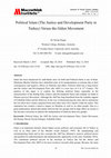 Research paper thumbnail of Political Islam (The Justice and Development Party in Turkey) Versus the Gülen Movement