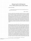 Research paper thumbnail of Romancing the Anthropocene: H. G. Wells and the Genre of the Future / Novel: A Forum on Fiction 51:1.