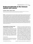 Research paper thumbnail of Endocannabinoids in the immune system and cancer