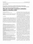 Research paper thumbnail of PR3-anti-neutrophil cytoplasmic antibodies (ANCA) in ulcerative colitis