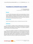 Research paper thumbnail of Polisemia de la notación usual del Límite