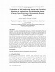 Research paper thumbnail of Evaluation of Self-leadership Statue and Providing Solutions to Improve the Self-leadership Statue (Payam Noor University-Kermanshah Branch Case Study