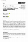 Research paper thumbnail of Navigating the Central Mediterranean in a Time of 'Crisis': Disentangling Migration Governance and Migrant Journeys (Sociology)