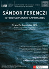 Research paper thumbnail of Sándor Ferenczi: Interdisciplinary Approaches. Workshop organized by Jenny Willner