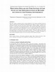 Research paper thumbnail of PROCURING DOLLAR AND TIME SAVINGS: A CASE STUDY OF THE IMPLEMENTATION OF REVERSE AUCTIONS IN THE FEDERAL GOVERNMENT