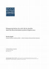 Research paper thumbnail of Réappropriation du récit de la révolte dans les documentaires syriens d’après 2011