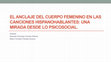 Research paper thumbnail of El anclaje del cuerpo femenino.pptx