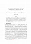 Research paper thumbnail of Hypersequential Argumentation Frameworks: An Instantiation in the Modal Logic S5