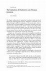 Research paper thumbnail of The Limitations of Citadinité in Late Ottoman Jerusalem; Ordinary Jerusalem 1840-1940, Opening New Archives, Revisiting a Global City, Angelos Dalachanis and Vincent Lemire eds., Brill, 2018.