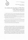 Research paper thumbnail of La construcción de pianos en Barcelona 1780-1808: los primeros constructores de pianos