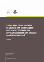 Research paper thumbnail of Summary research on the freedom of partner choice and marriage formation amongst muslim women in Belgium - Dutch version 