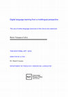 Research paper thumbnail of Aprendizaje digital de lenguas desde una perspectiva multilingüe: el uso de los recursos lingüísticos en línea en el aula 1x1 [Digital language learning from a multilingual perspective: the use of online language resources in the one-to-one classroom]