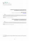 Research paper thumbnail of La aplicación autonómica de la Ley de Racionalización y Sostenibilidad de la Administración Local / Autonomic application of the rationalization and sustainability of Local Administration Act