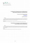 Research paper thumbnail of La atribución de competencias para la implantación de determinadas instalaciones y la autonomía local / The Atribution of Competency for the implantation of certain facilities and the Local Autonomy