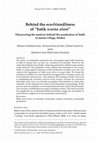 Research paper thumbnail of Behind the eco-friendliness of " batik warna alam " Discovering the motives behind the production of batik in Jarum village, Klaten