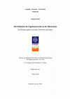 Research paper thumbnail of Die Publizität des Eigentumsrechts in der Blockchain - Ein Rechtsvergleich zwischen Österreich und Italien