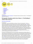 Research paper thumbnail of Pornography, Ectoplasm and the Secret Dancer: A Twin Reading of Naomi Uman’s Removed 

(OPEN ACCESS at screeningthepast.com)