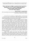 Research paper thumbnail of Dance and music in India as experienced and reported in paintings by two 19th century Hungarian painters: Ágoston Schöfft (August Schoefft) and count Manó Andrássy