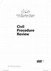 Research paper thumbnail of Civil Procedure Review , v. 9, n. 1, 2018