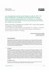 Research paper thumbnail of Las competencias exclusivas del Estado ex artículo 149.1.18ª de la Constitución y la disciplina de la producción normativa / State’s Exclusive Competences ex Article 149.1.xviii) of the Spanish Constitution and Rule Setting