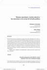 Research paper thumbnail of Manejo emocional y acción colectiva: las emociones en la arena de la lucha política