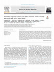 Research paper thumbnail of Interstitial migration behavior and defect evolution in ion irradiated pure nickel and Ni-xFe binary alloys