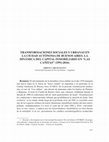 Research paper thumbnail of TRANSFORMACIONES SOCIALES Y URBANAS EN LA CIUDAD AUTÓNOMA DE BUENOS AIRES. LA DINÁMICA DEL CAPITAL INMOBILIARIO EN “LAS CAÑITAS” (1991-2016)