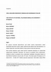 Research paper thumbnail of YERLİ DİZİLERİN ÜNİVERSİTE ÖĞRENCİLERİ ÜZERİNDEKİ ETKİLERİ