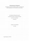 Research paper thumbnail of Mesopotamische Diagnostik. Die diagnostisch-prognostische Standardserie Sakikkû als ein Kernbereich des Beschwörungsexperten sowie eine Neuedition des zweiten Kapitels.