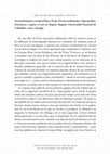 Research paper thumbnail of 2018 Reseña de Acosta y Viviescas. Topo/grafías. Literatura y región