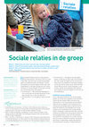 Research paper thumbnail of Sociale relaties in de groep