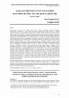 Research paper thumbnail of PERCEIVED ORGANIZATIONAL TRUST AND BUSINESS SATISFACTION: AN APPLICATION IN THE PRIVATE AND PUBLIC BANKS IN KASTAMONU