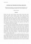 Research paper thumbnail of LITURGI DAN TRADISI KULTURAL RELIGIUS