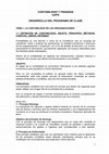 Research paper thumbnail of CONTABILIDAD Y FINANZAS UAPA DESARROLLO DEL PROGRAMA DE CLASE