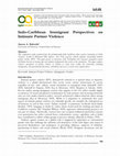 Research paper thumbnail of Indo-Caribbean Immigrant Perspectives on Intimate Partner Violence