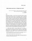 Research paper thumbnail of Bellek mekânı olarak Sınır ve Ötekilik: Kars şehri