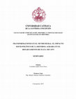 Research paper thumbnail of UNIVERSIDAD CATÓLICA DE LA SANTÍSIMA CONCEPCIÓN FACULTAD DE COMUNICACIÓN, HISTORIA Y CIENCIAS SOCIALES LICENCIATURA EN HISTORIA