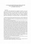 Research paper thumbnail of La terza persona plurale del presente indicativo del verbo “essere” nelle parlate dell’alto Oristanese