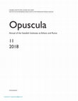 Research paper thumbnail of Klingborg 2018 - Review  of Wellbrock 2016 - Die innerstädtische Wasserbewirtschaftung imhellenistisch-römischen Pergamon.pdf